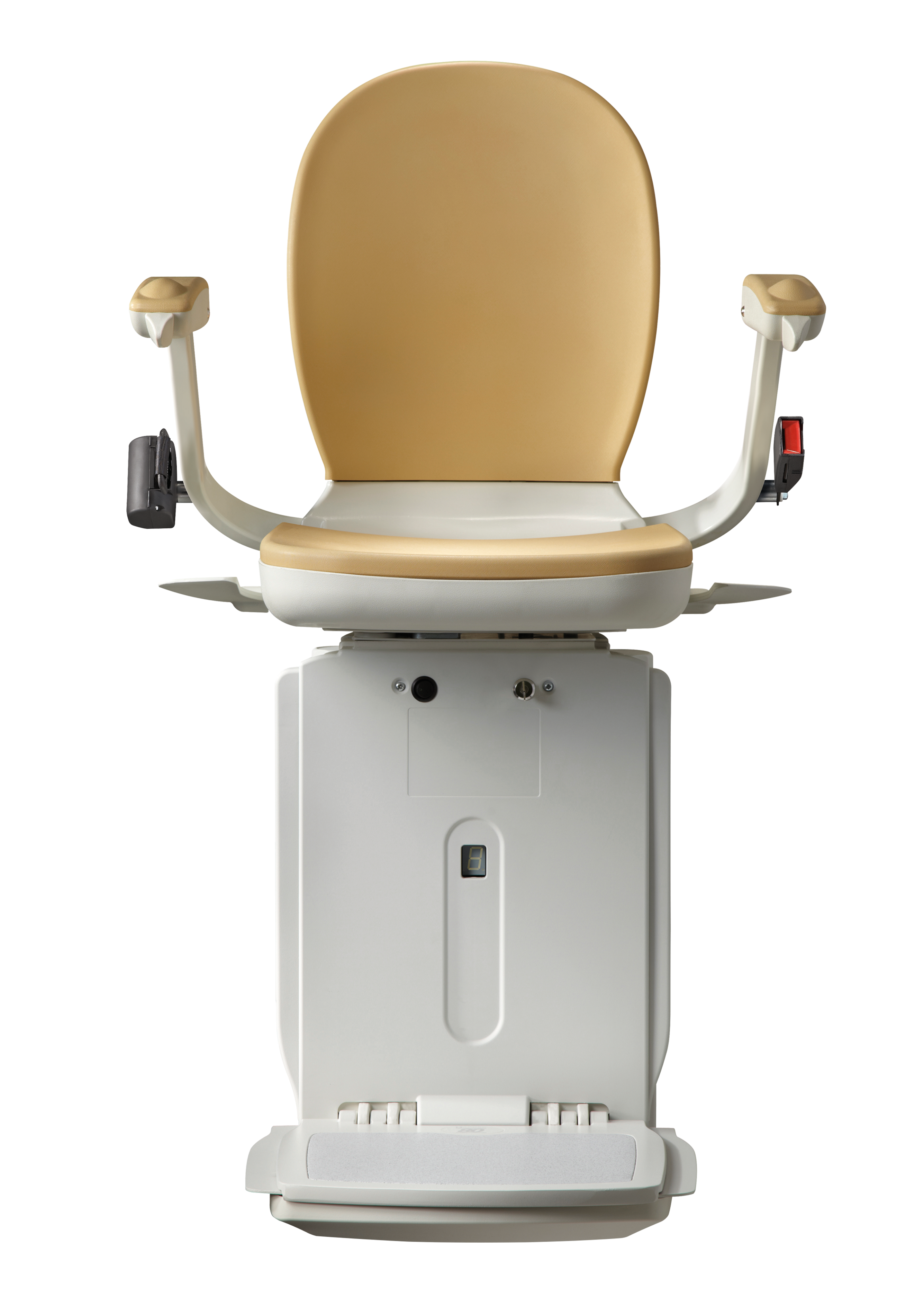 Acorn curved Stairlift front view in Indiana